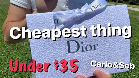 cheapest thing at Dior